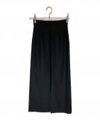 yo BIOTOPヨー ビオトープ）の古着「Wool sheer tight skirt」｜ブラック