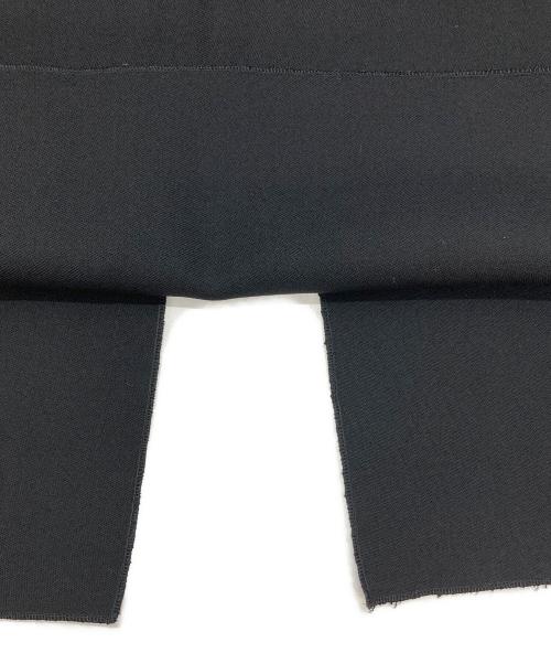 yo BIOTOP（ヨー ビオトープ）yo BIOTOP (ヨー ビオトープ) Wool sheer tight skirt ブラック サイズ:SIZE 00の古着・服飾アイテム