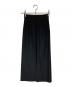 yo BIOTOP（ヨー ビオトープ）の古着「Wool sheer tight skirt」｜ブラック