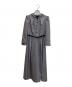 HER LIP TO（ハーリップトゥ）の古着「Classic Monochrome Check Midi Dress」｜ブラック