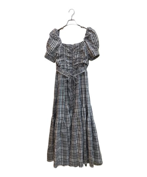 HER LIP TO（ハーリップトゥ）HER LIP TO (ハーリップトゥ) Alizee Off-Shoulder Dress ブラック サイズ:Ⅿの古着・服飾アイテム