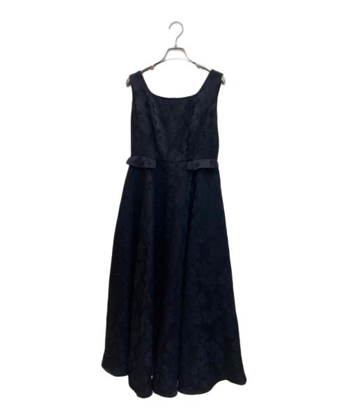 HER LIP TO（ハーリップトゥ）HER LIP TO (ハーリップトゥ) Classic Floral Jacquard Dress ブラック サイズ:Ⅿの古着・服飾アイテム