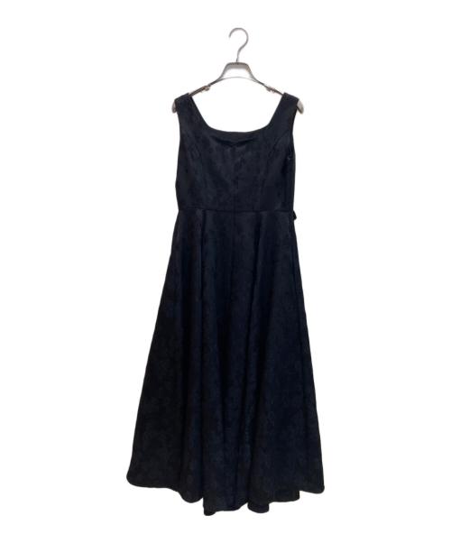 HER LIP TO（ハーリップトゥ）HER LIP TO (ハーリップトゥ) Classic Floral Jacquard Dress ブラック サイズ:Ⅿの古着・服飾アイテム