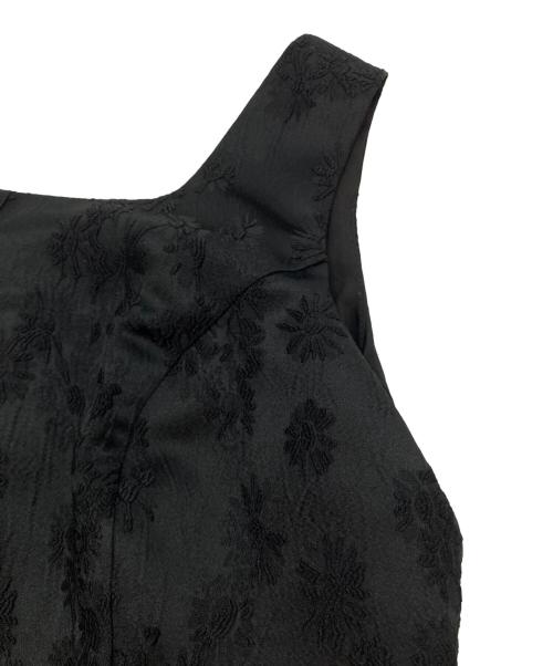 HER LIP TO（ハーリップトゥ）HER LIP TO (ハーリップトゥ) Classic Floral Jacquard Dress ブラック サイズ:Ⅿの古着・服飾アイテム