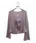 HER LIP TO（ハーリップトゥ）の古着「Crochet Lace Cardigan」｜ピンク