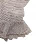 中古・古着 HER LIP TO (ハーリップトゥ) Crochet Lace Cardigan ピンク サイズ:Ⅿ：8000円