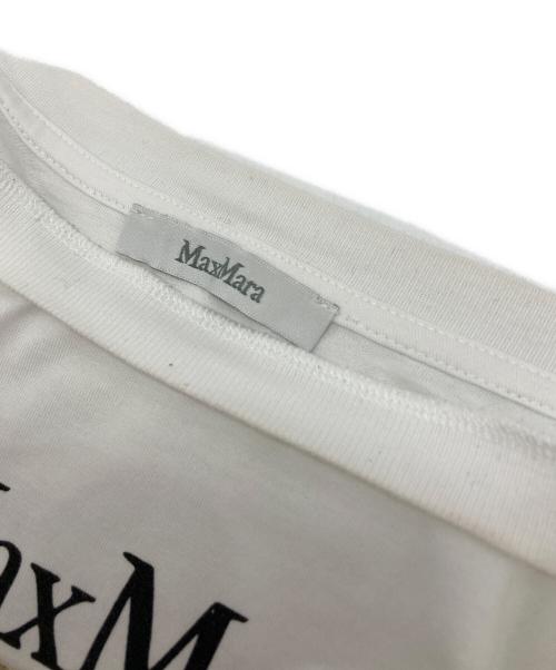 MaxMara（マックスマーラ）MaxMara (マックスマーラ) TACCOウェグマンプリントドッグ半袖Ｔシャツ ホワイト サイズ:Sの古着・服飾アイテム