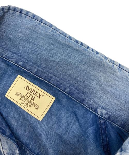 AVIREX（アヴィレックス）AVIREX (アヴィレックス) WIND THROUGH DENIM JAKET インディゴ サイズ:SIZE 2XLの古着・服飾アイテム