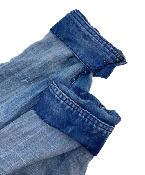 AVIREX（アヴィレックス）AVIREX (アヴィレックス) WIND THROUGH DENIM JAKET インディゴ サイズ:SIZE 2XLの古着・服飾アイテム