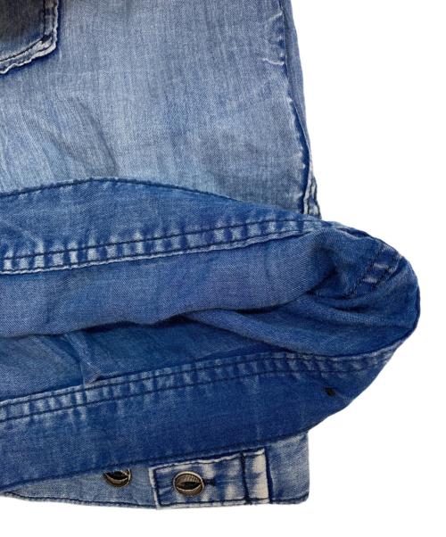 AVIREX（アヴィレックス）AVIREX (アヴィレックス) WIND THROUGH DENIM JAKET インディゴ サイズ:SIZE 2XLの古着・服飾アイテム