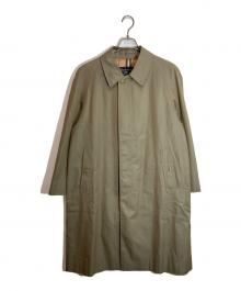 Burberry's（バーバリーズ）の古着「ノバチェックステンカラーコート」｜ベージュ