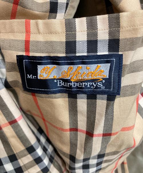 Burberry's（バーバリーズ）Burberry's (バーバリーズ) ノバチェックステンカラーコート ベージュ サイズ:SIZE 170の古着・服飾アイテム
