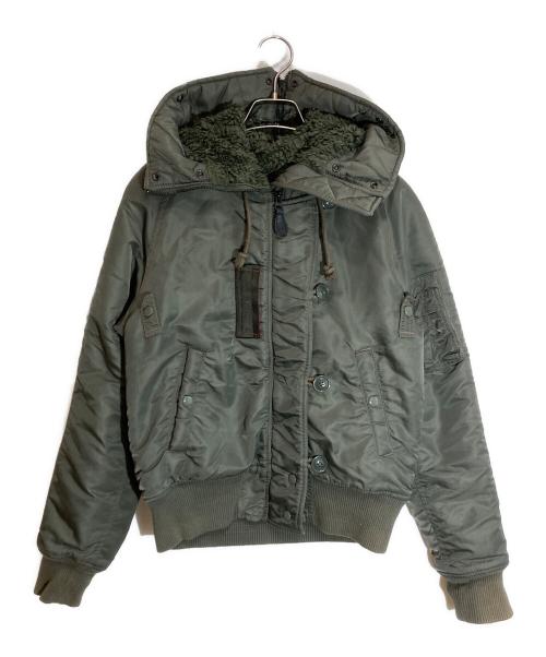 Denim & Supply Ralph Lauren（デニム＆サプライ ラルフローレン）DENIM & SUPPLY RALPH LAUREN (デニム＆サプライ ラルフローレン) N-2Bフライトジャケット オリーブ サイズ:Ⅿの古着・服飾アイテム