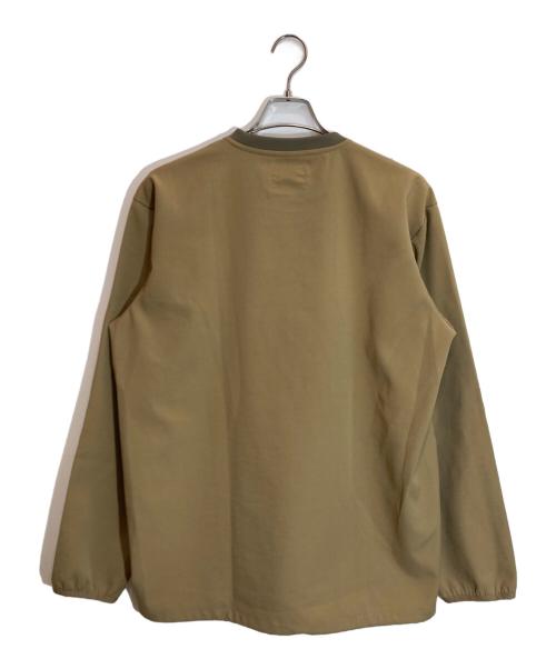 Snow peak（スノーピーク）snow peak (スノーピーク) Active Comfort Pullover ブラウン サイズ:Lの古着・服飾アイテム