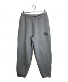 NIKE×stussy（ナイキ×ステューシー）の古着「NRG Washed Fleece Pant」｜グレー