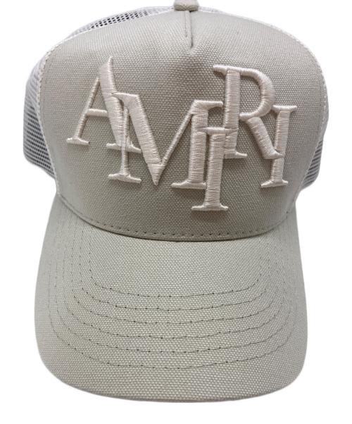 AMIRI（アミリ）AMIRI (アミリ) トラッカーキャップ ベージュ サイズ:-の古着・服飾アイテム