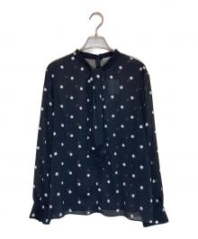 theory luxe（セオリーリュクス）の古着「GRACE BLOUSE」｜ブラック