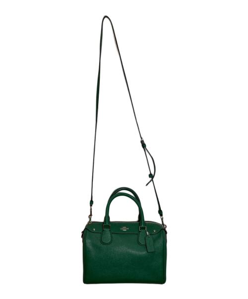 COACH（コーチ）COACH (コーチ) 2WAYバッグ グリーンの古着・服飾アイテム
