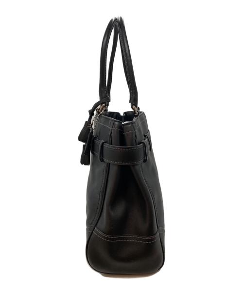 COACH（コーチ）COACH (コーチ) ハンプトンズ キャリーオール ブラックの古着・服飾アイテム