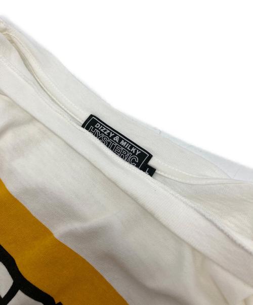 Hysteric Glamour（ヒステリックグラマー）Hysteric Glamour (ヒステリックグラマー) HYSTERIC MOVIE Tシャツ ホワイト サイズ:Lの古着・服飾アイテム