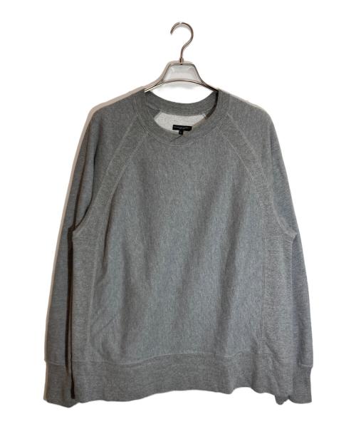 Engineered Garments（エンジニアド ガーメンツ）Engineered Garments (エンジニアド ガーメンツ) クロスネックスウェット グレー サイズ:Lの古着・服飾アイテム