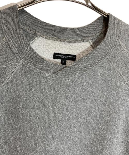 Engineered Garments（エンジニアド ガーメンツ）Engineered Garments (エンジニアド ガーメンツ) クロスネックスウェット グレー サイズ:Lの古着・服飾アイテム