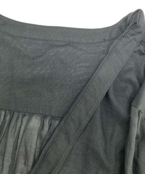 UNTITLED（アンタイトル）UNTITLED (アンタイトル) ナチュラルシャンブレークロス ブラック サイズ:2の古着・服飾アイテム