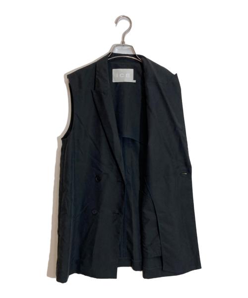 icB（アイシービー）icB (アイシービー) UnleashLite ジレ ブラック サイズ:SIZE 2の古着・服飾アイテム