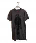 Vivienne Westwood RED LABELヴィヴィアンウエストウッドレッドレーベル）の古着「ロング丈カットソー」｜グレー