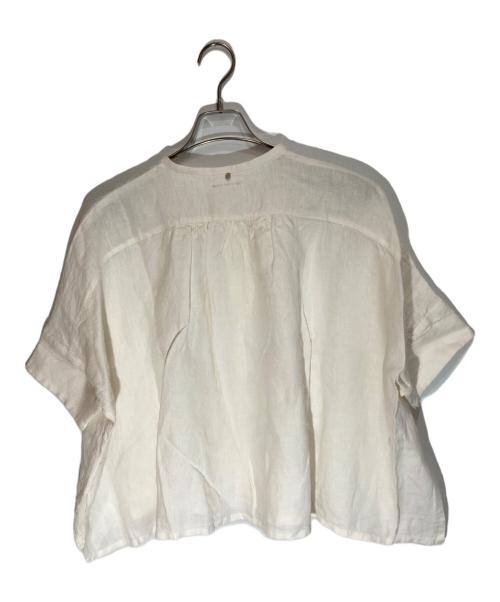 NUME（ヌメ）NUME (ヌメ) リネンブラウス アイボリー サイズ:SIZE 2の古着・服飾アイテム