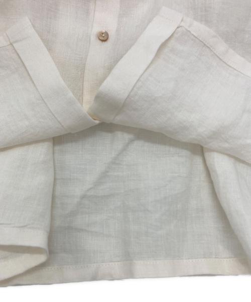 NUME（ヌメ）NUME (ヌメ) リネンブラウス アイボリー サイズ:SIZE 2の古着・服飾アイテム