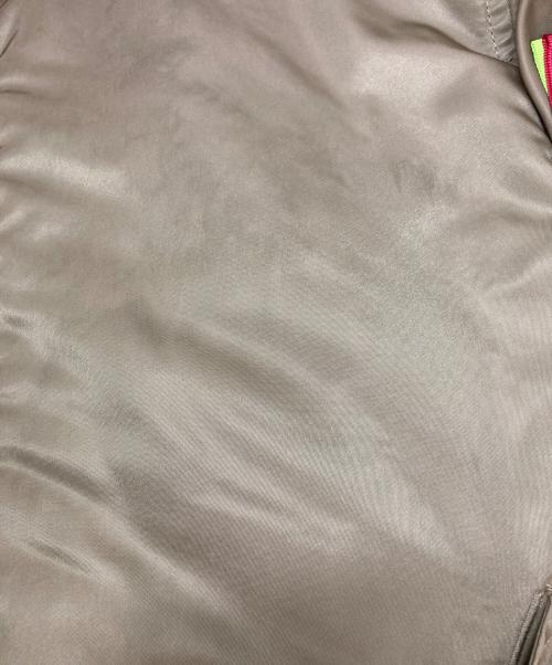 ALPHA（アルファ）ALPHA (アルファ) HUF (ハフ) FEELS GOOD MA-1 フライトジャケット カーキ サイズ:Ⅿの古着・服飾アイテム