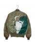 ALPHA (アルファ) HUF (ハフ) FEELS GOOD MA-1 フライトジャケット カーキ サイズ:Ⅿ：9000円