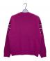 Supreme (シュプリーム) chest stripe sweater ピンク サイズ:S：12000円