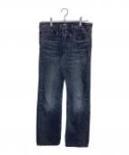 RRLダブルアールエル）の古着「STRAIGHT FIT JEAN DUSTY BLACK WASH」｜グレー