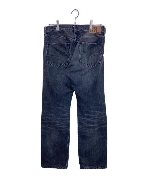 RRL（ダブルアールエル）RRL (ダブルアールエル) STRAIGHT FIT JEAN DUSTY BLACK WASH グレー サイズ:SIZE W29×L30の古着・服飾アイテム