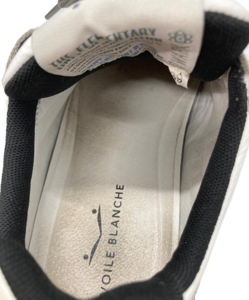 VOILE BLANCHE（ボイルブランシェ）VOILE BLANCHE (ボイルブランシェ) QWARK ローカットスニーカー ホワイト サイズ:SIZE 39の古着・服飾アイテム