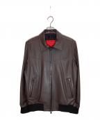 ISAIAイザイア）の古着「FLIGHT JACKET」｜ブラウン