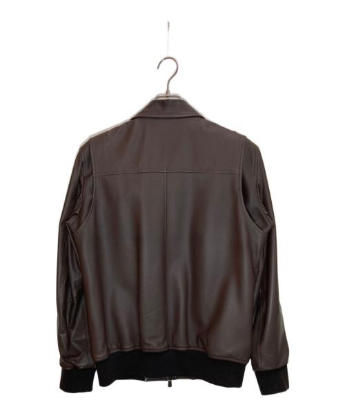 ISAIA（イザイア）ISAIA (イザイア) FLIGHT JACKET ブラウン サイズ:SIZE 46Rの古着・服飾アイテム