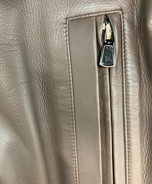 ISAIA（イザイア）ISAIA (イザイア) FLIGHT JACKET ブラウン サイズ:SIZE 46Rの古着・服飾アイテム