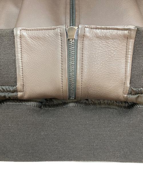 ISAIA（イザイア）ISAIA (イザイア) FLIGHT JACKET ブラウン サイズ:SIZE 46Rの古着・服飾アイテム