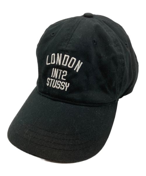 stussy（ステューシー）stussy (ステューシー) キャップ ブラックの古着・服飾アイテム
