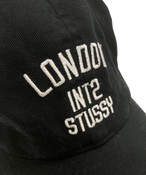 stussy（ステューシー）stussy (ステューシー) キャップ ブラックの古着・服飾アイテム