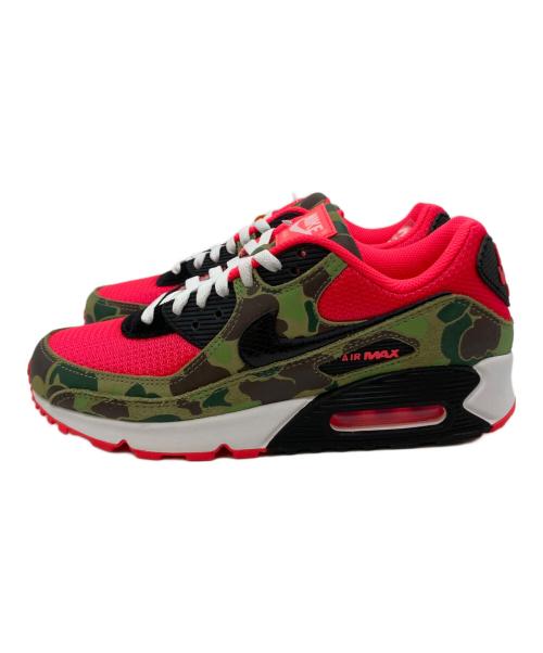 NIKE（ナイキ）NIKE (ナイキ) atmos (アトモス) AIR MAX90 グリーン×ピンク サイズ:SIZE 26cmの古着・服飾アイテム