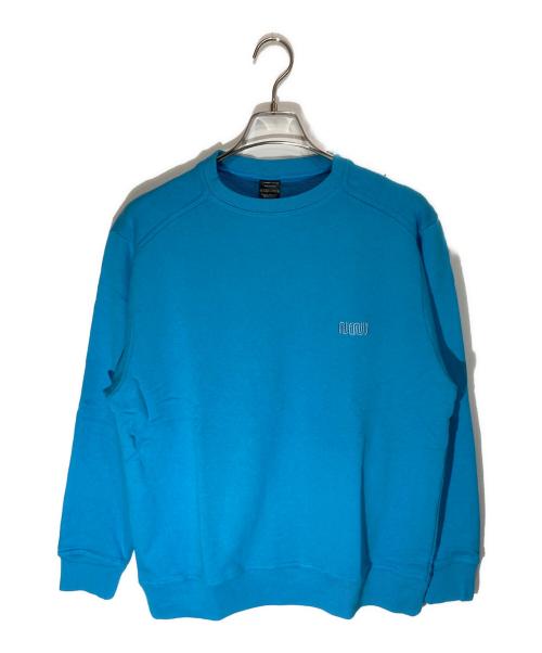 NUMBER (N)INE（ナンバーナイン）NUMBER (N)INE (ナンバーナイン) クルーネックスウェット ブルー サイズ:SIZE 3の古着・服飾アイテム