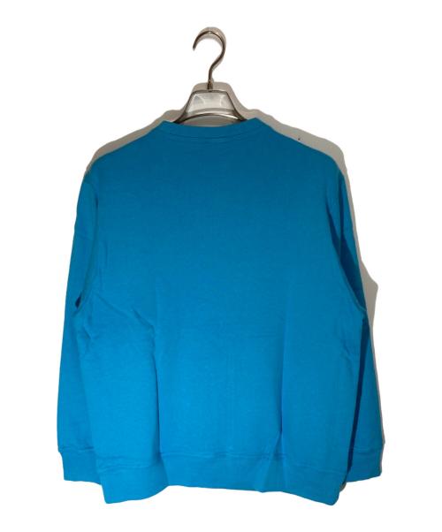 NUMBER (N)INE（ナンバーナイン）NUMBER (N)INE (ナンバーナイン) クルーネックスウェット ブルー サイズ:SIZE 3の古着・服飾アイテム