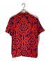 MYNE (マイン) Monogram H/S Shirt レッド×ブルー サイズ:Ⅿ：8000円