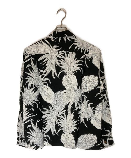 Sun Surf（サンサーフ）Sun Surf (サンサーフ) L/S RAYON HAWAIIAN SHIRT ブラック サイズ:Ⅿの古着・服飾アイテム