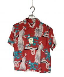 Sun Surf（サンサーフ）の古着「S/S RAYON HAWAIIAN SHIRT」｜レッド