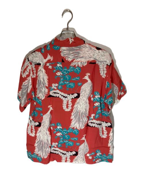 Sun Surf（サンサーフ）Sun Surf (サンサーフ) S/S RAYON HAWAIIAN SHIRT レッド サイズ:Ⅿの古着・服飾アイテム